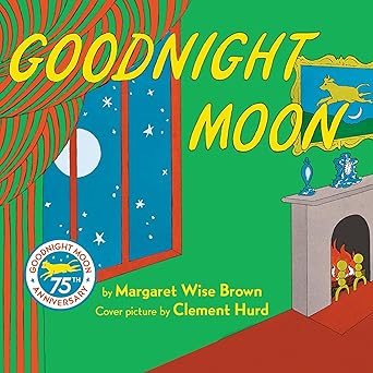 Goodnight Moon audiobook cover, narrated by Hoda Kotb