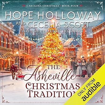 The Asheville Christmas Tradition Book Cover - Heartwarming Holiday Audiobook